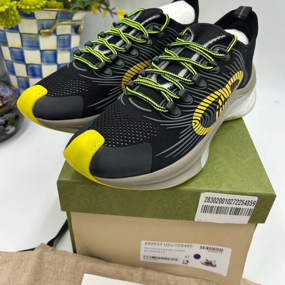 Women's Gucci interlocking G run sneakers size 41 made in Italy - Picture 10 of 10